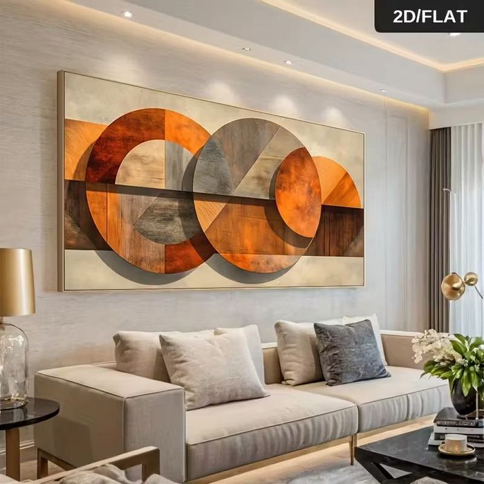 Абстрактен стенен тапет