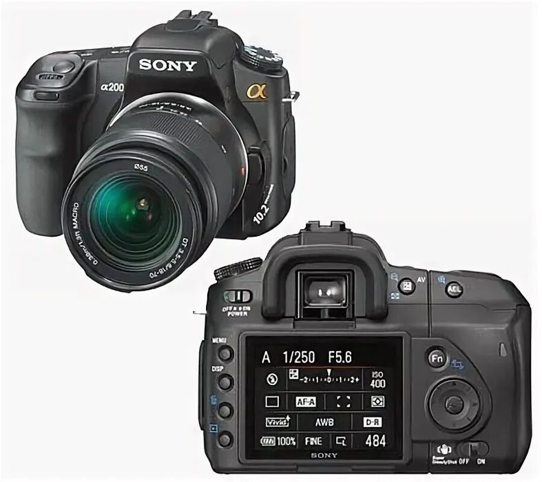 Sony Alpha A200 (Зеркальный)