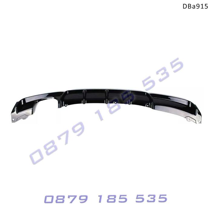 Заден тунинг дифузьор BMW 3 F30 F31 2 4 ауспуха бмв 3 ф30 добавка