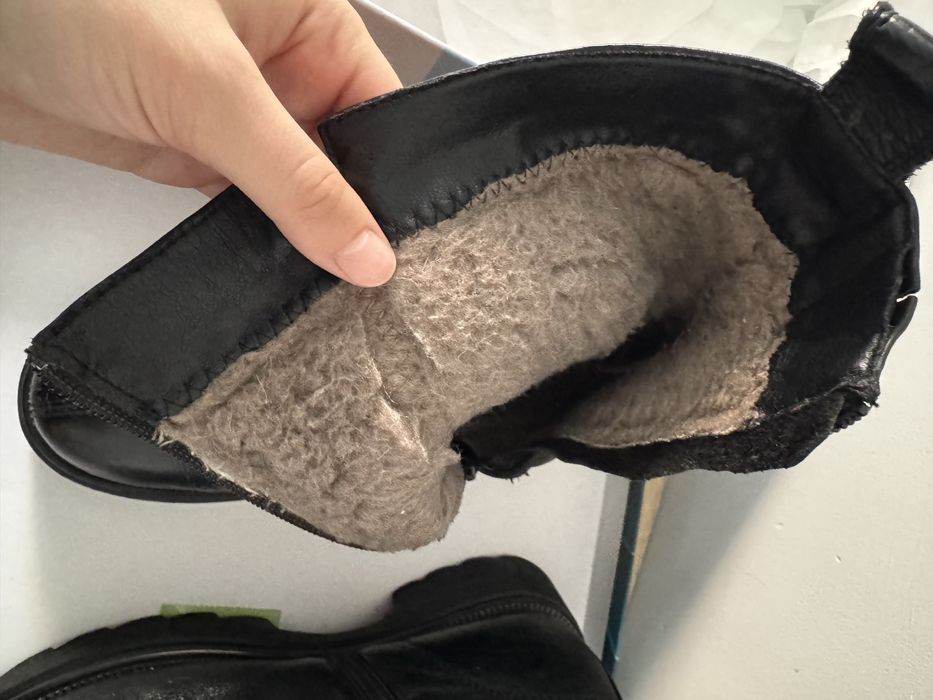 Зимние ботинки.