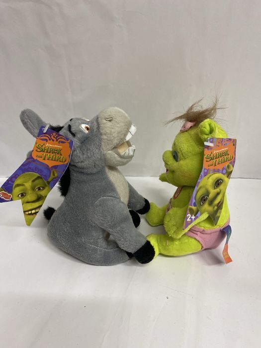 SHREK lot 2 jucării din pluș 16 cm