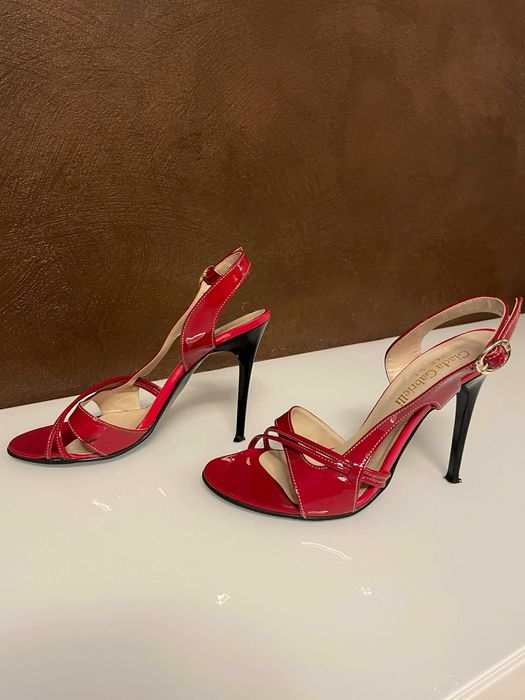 Дамски сандали висок ток - 10см Летни