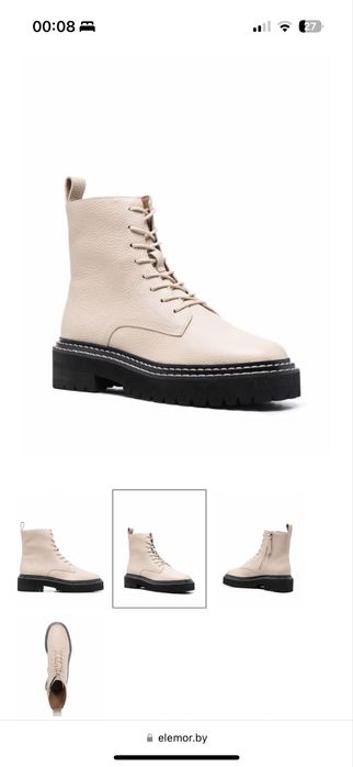 Ботинки 12 storeez 38р кожа