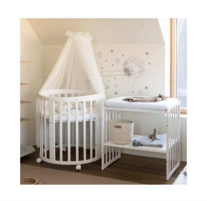 Pătuț copii Comfort Baby Smart Grow 7 în 1 – stare foarte bună