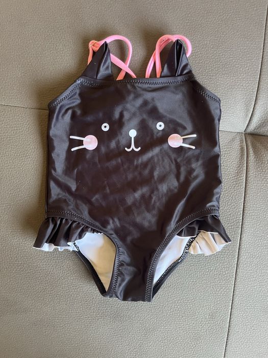 Лот бански за бебе момиче 9-12м