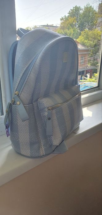 Портфель рюкзак экокожа