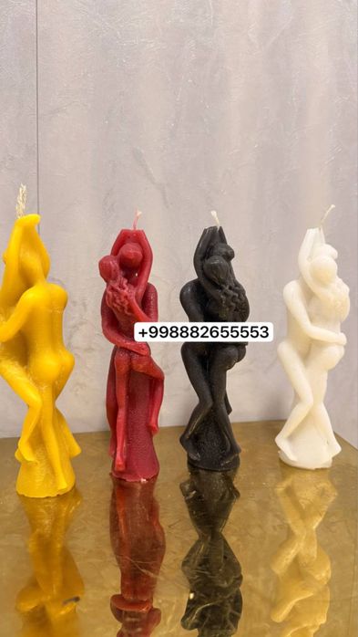 Свечи влюбленые фигурные