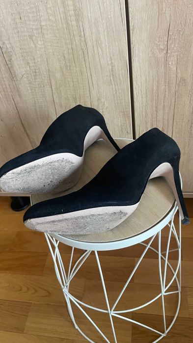 Pantofi eleganti MUSETTE ,model special, piele intoarsa, marime 39