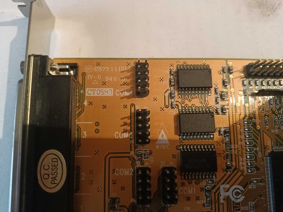 Продам мультипортовую плату расширения PCI для интерфейсов RS-232.