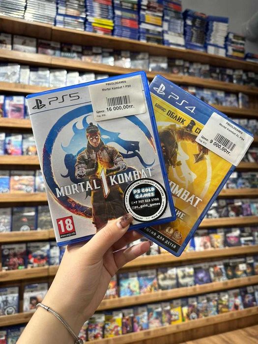 Диски PS4 / PS5, UFC 5, UFC 4, UFC 3, Mortal Kombat