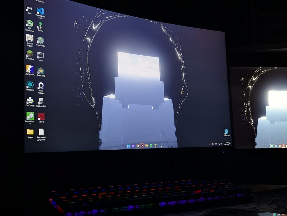 Монитор 27" 240hz FullHD изогнутый