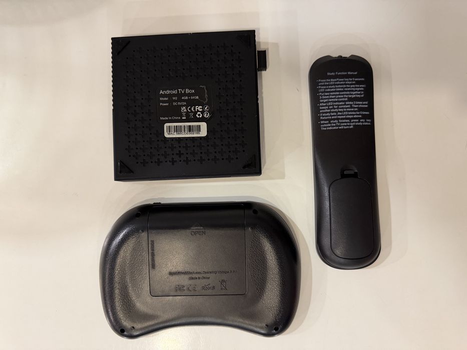 Android TV Box  4GB RAM + 64GB памет, с клавиатура!