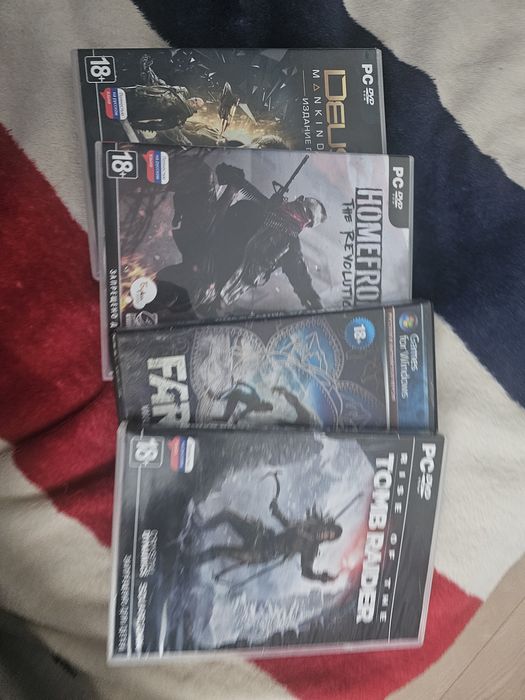 Диски игр разные