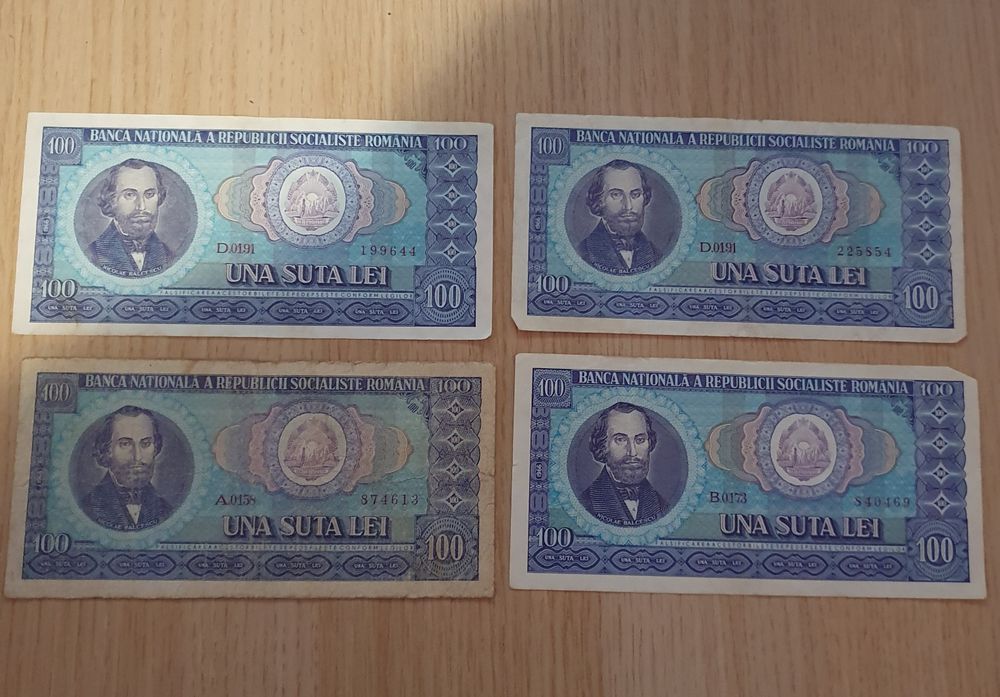 Bancnote vechi de 100 lei(31 de buc)