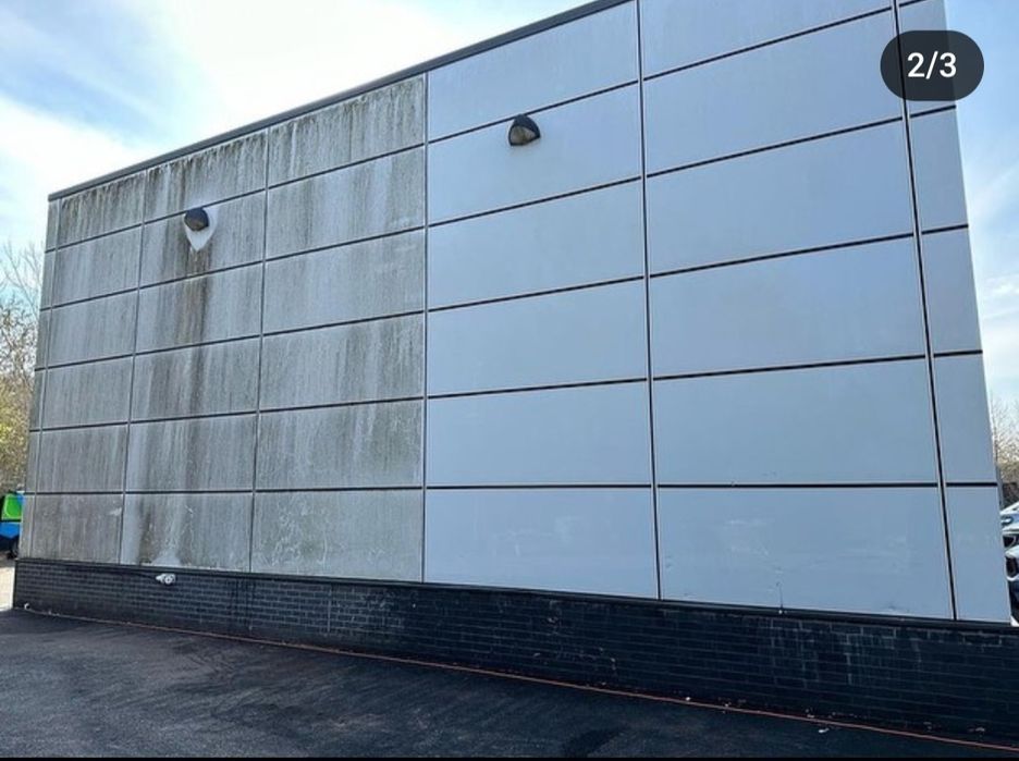 Мойка фасадов и окон