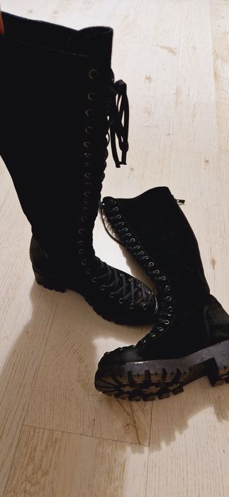 Cizme Musette din piele intoarsa