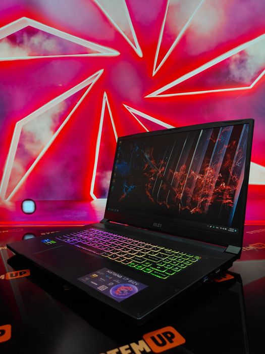 Комплект Игровой ноутбук + монитор клавиатура мышка чехол наушник