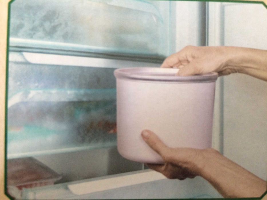 Нова машина за приготвяне на сладолед.