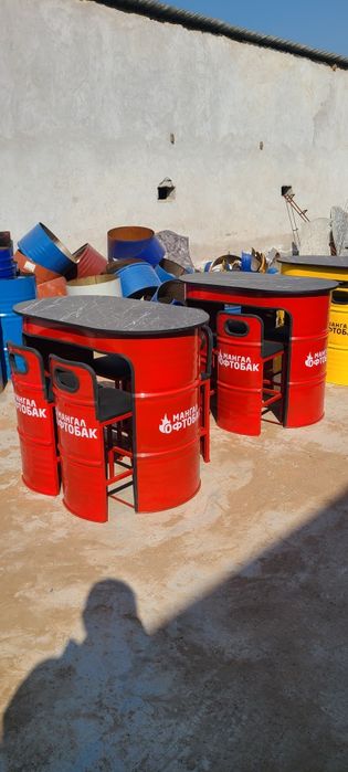 Стол бочки разных видов для ресторанов , кафе , фудтраки , офисы  дачи