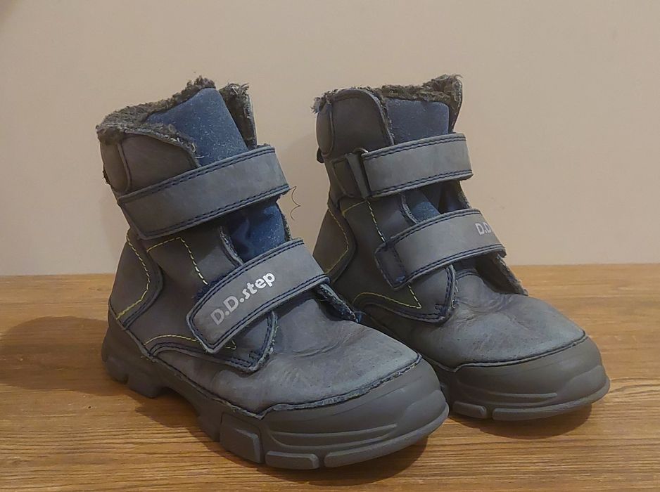 Зимни кожени боти DD Step