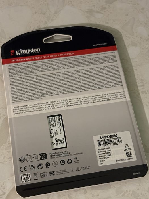 Накопитель ssd Kingstone 960gb