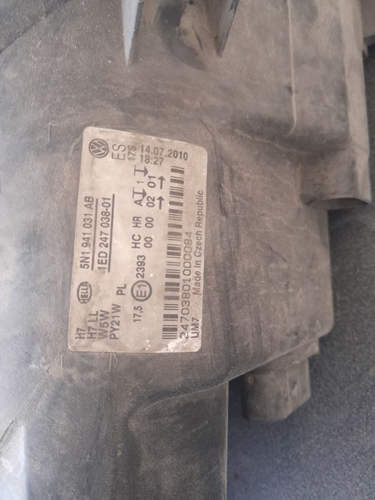 Фара фольксваген тигуан