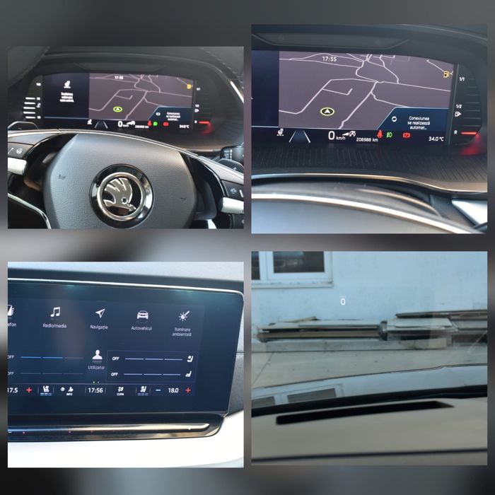 Skoda Octavia 2.0dsg Scaune piele ventilate  Head up