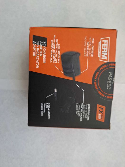 Incarcator acumulatori 20V, 4A sau 2A, model FERM CDA1169