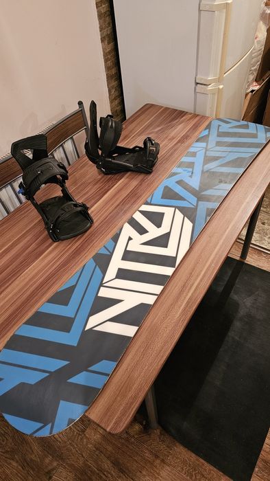 Placa Snowboard Nitro Shield 159 cu legaturi Nitro Zero L