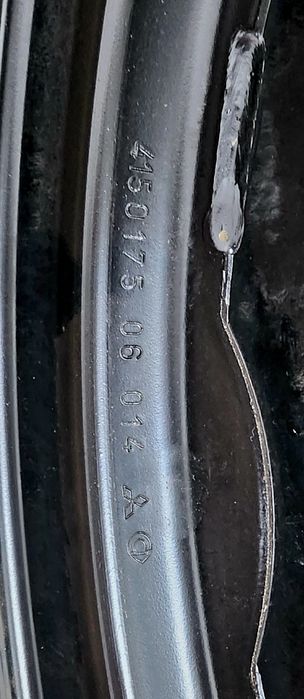 Roata rezervă slim  OEM Mitsubishi Colt  CZ3 2002-2012  115 70 R15 4x114,3