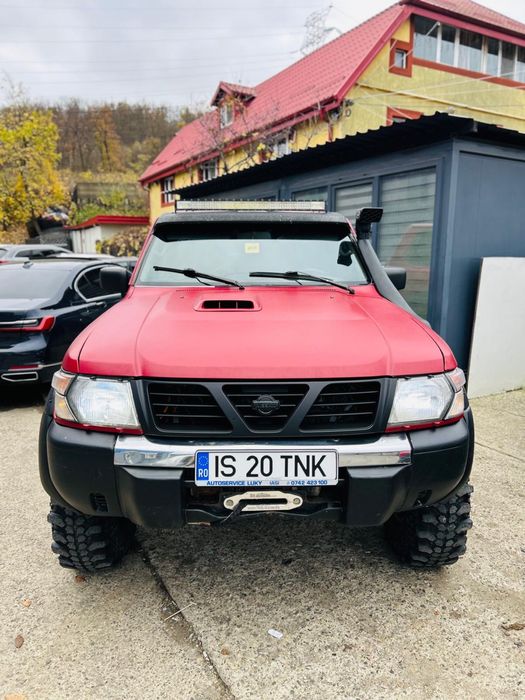 Nissan Patrol M 57 Piele Troliu Silverstone Variante Auto