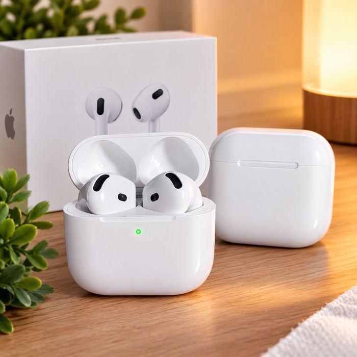 Apple AirPods 4 с активным шумоподавлением (Active Noise Cancellation)