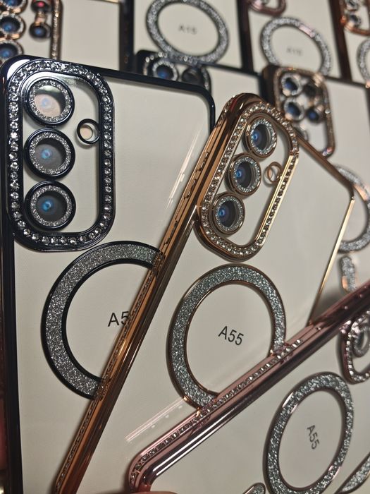 Samsung Galaxy A26,A36,A56,S24,S23/S24 Ultra,A16,A15 блестящи силикони