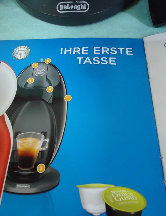 Кафемашина с гаранция 1 година NESCAFÉ® Dolce Gusto Delonghi Jovia W/B