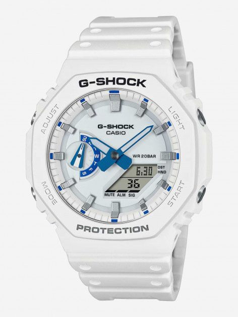 Белые Casio G Shock 2100HDS-7A