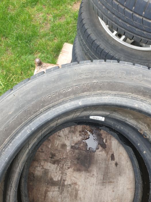 Roti cu anvelope de vara(165/60 R14) Ford ka