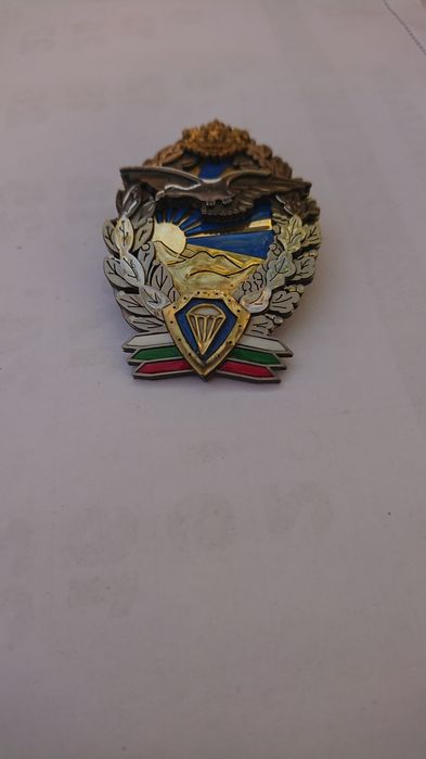 Нагръден знак значка военновъздушни сили пилотски парашутисти