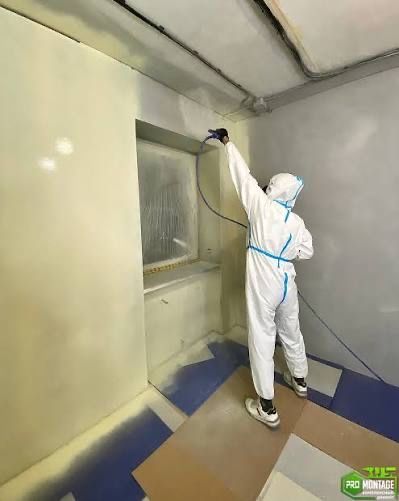 Безвоздушный по краска