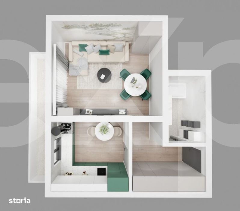 Garsoniera decomandata in Pitesti | Zona Stadion