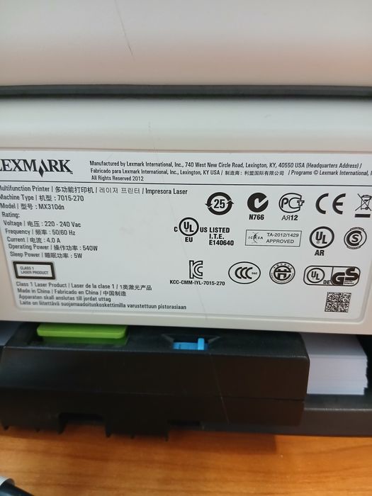 Професионален лазерен принтер Lexmark 310dn