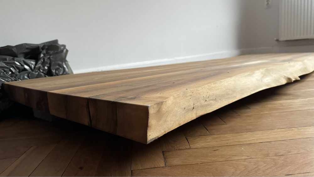 Blat ( masa ) lemn masiv de nuc 250 x 80 x 6 cm