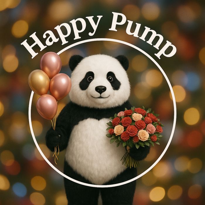 Надувной костюм панды 2,6 метра