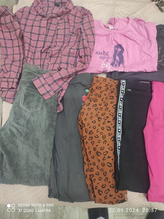 Лот за момиче 128-134 р-р