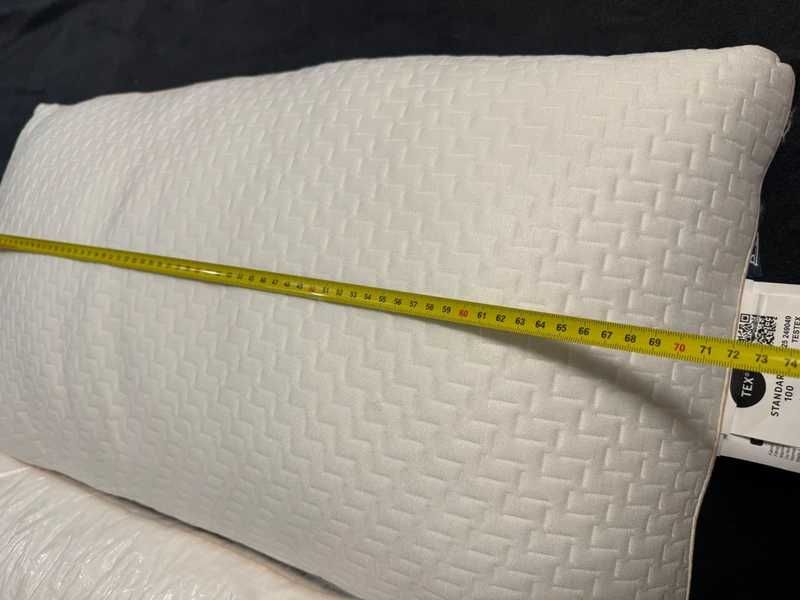 Set 2 Perne ergonomice BedStory 40x80 cm – Husă Jacquard cu Vâscoză, Nou