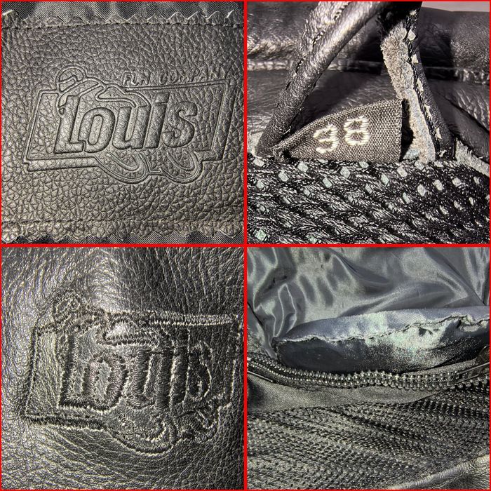 Geacă moto piele full protecții, Louis, S/38