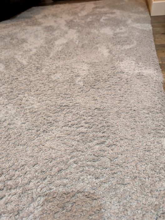 Ковер ворсистый серый  3#4