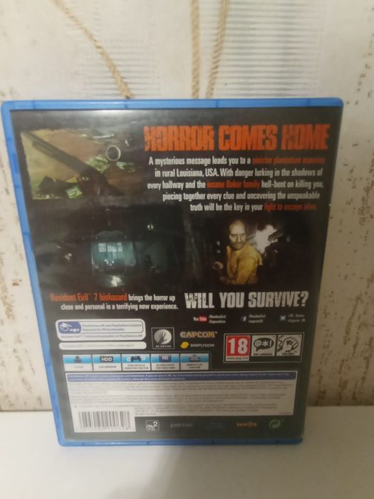 Resident Evil 7 на ps4