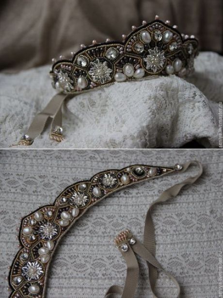 Венец/кокошник куклы мотанки