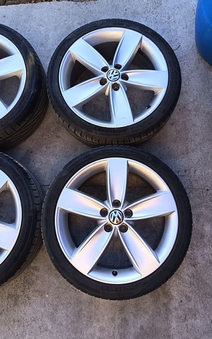 17ки джанти с гуми 5x100 VW