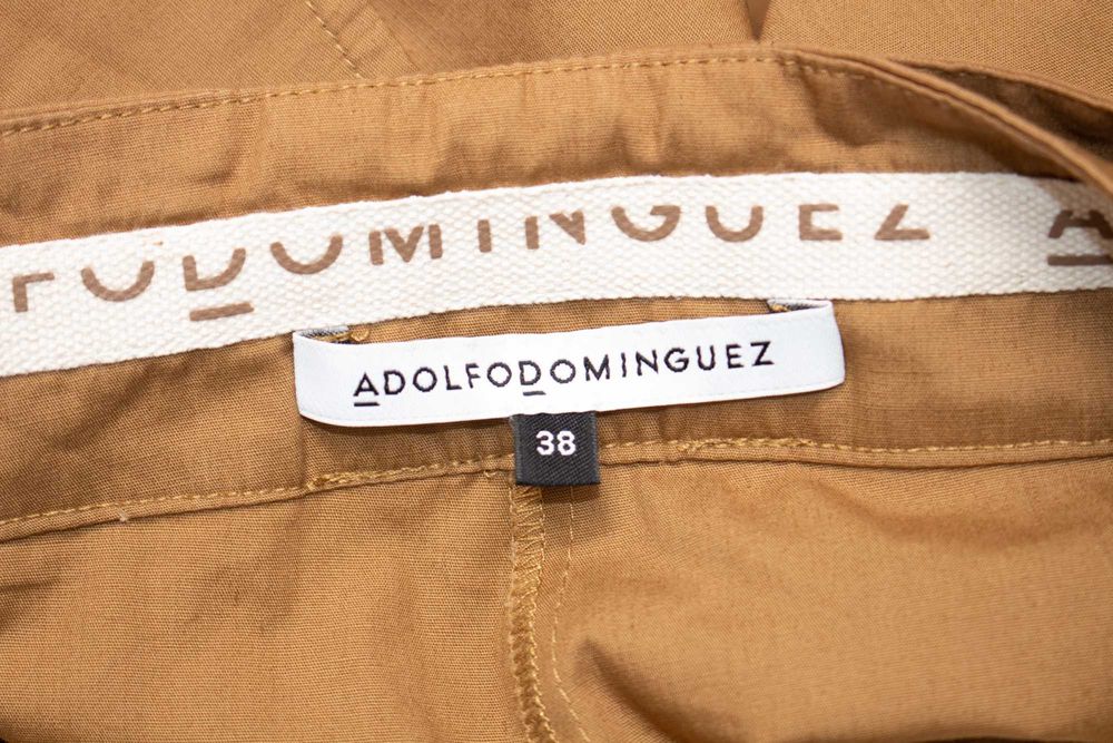 Adolfo Dominguez дамски панталон карго кафяв памук 38